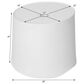 Floating Luxuries Side Table with Umbrella in White and Aruba, , large