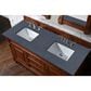 James Martin Vanities Brookfield 60" Double Bathroom Vanity in Warm Cherry with 3 cm Charcoal Soapstone Quartz Top and Rectangle Sink, , large