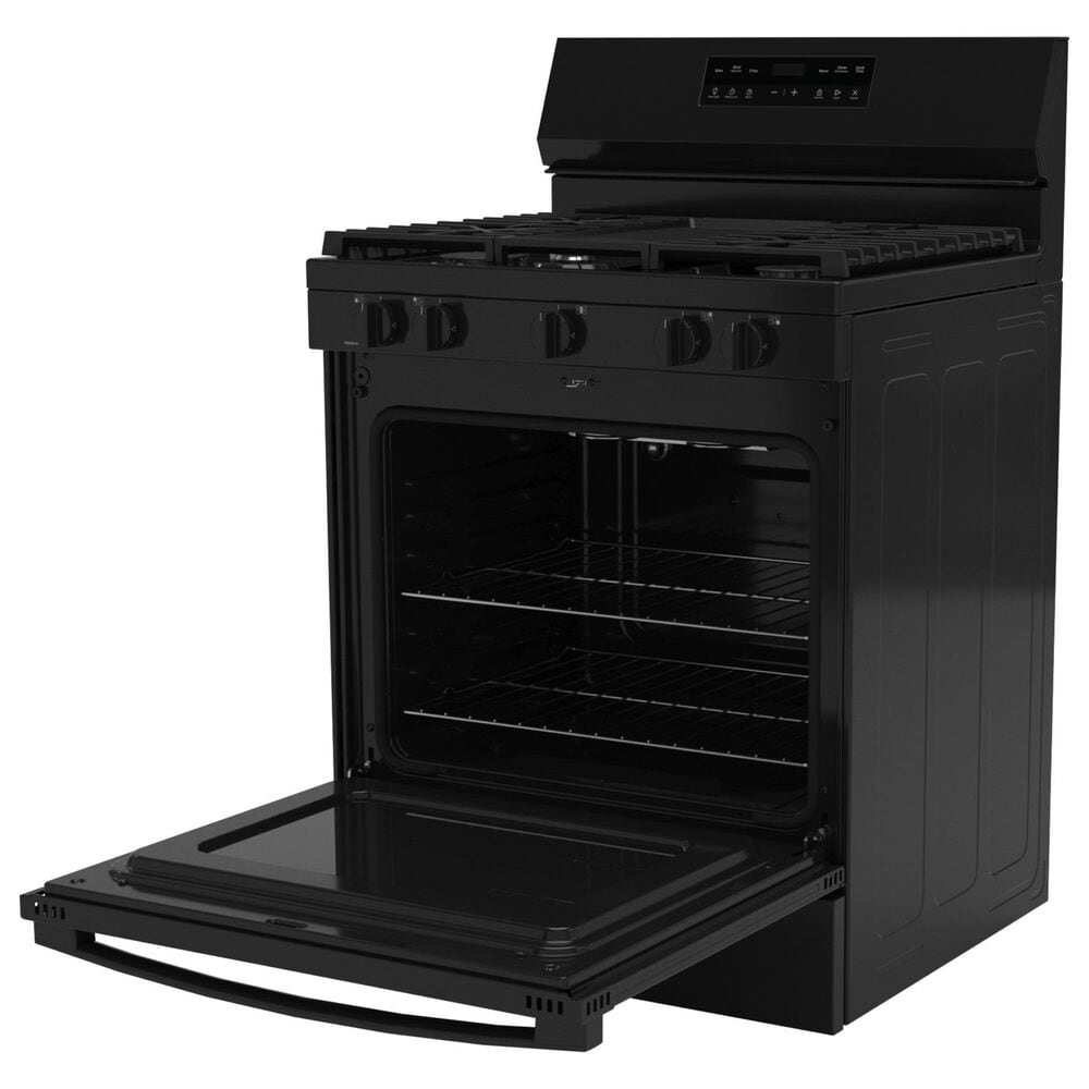 GE Appliances 5.3 Cu. Ft. Freestanding Natural Gas Range with Crisp Mode in Black, , large