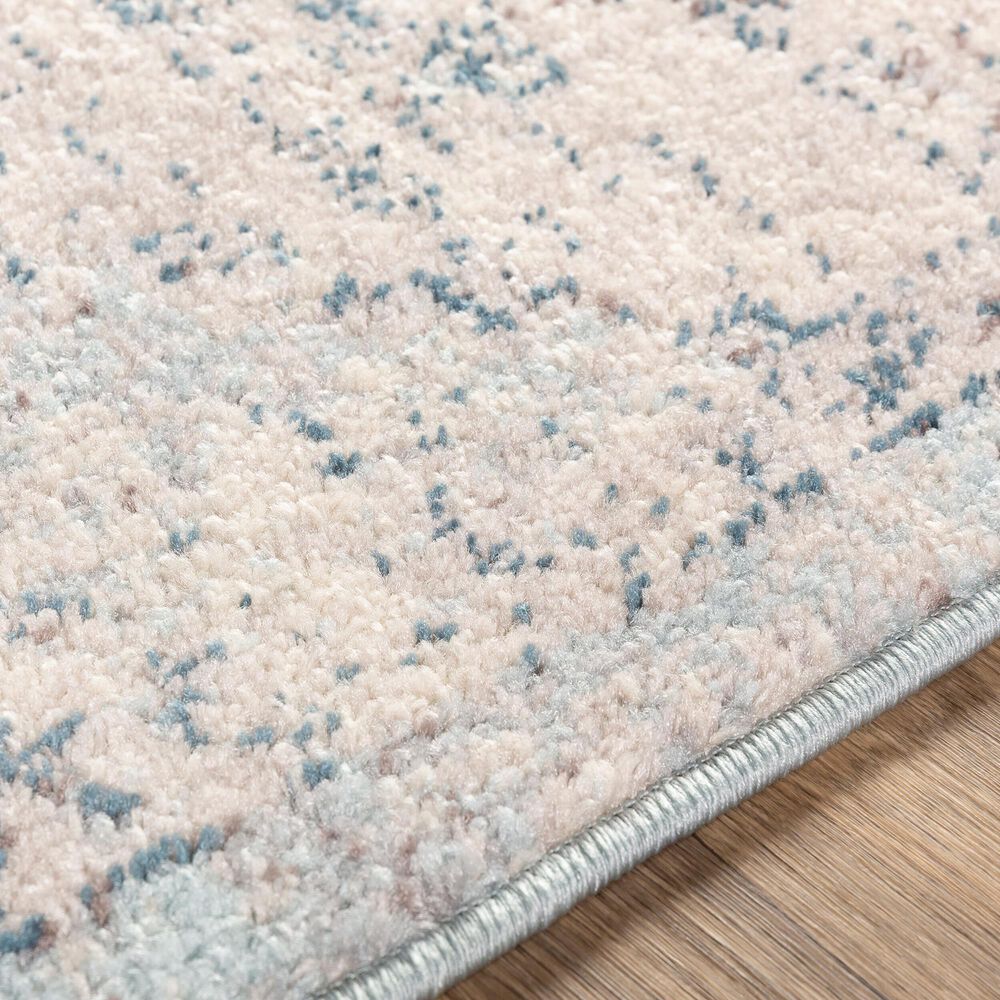 Surya Ankara 7&#39;10&quot; x 10&#39;2&quot; Cream, Ice Blue and Light Gray Area Rug, , large
