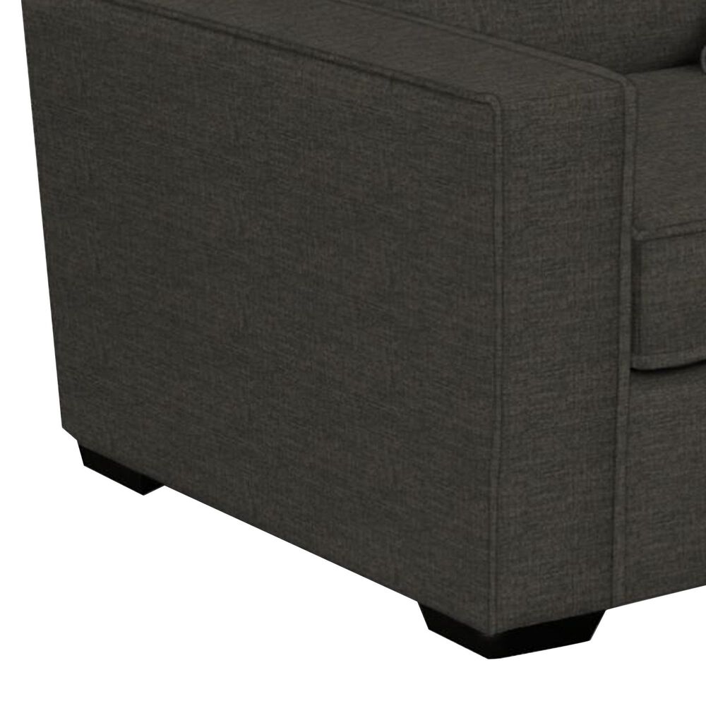 England Furniture Lyndon Accent Chair in Cretae Charcoal, , large