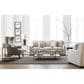 Bernhardt Germain Stationary Sofa in White and Cream, , large