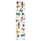 Safavieh Carousel Outer Space 2"3" x 6" Ivory and Blue Kids Runner, , large