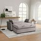 Lifestyle Solutions Hampton Queen Convertible Sofa in Steel, , large