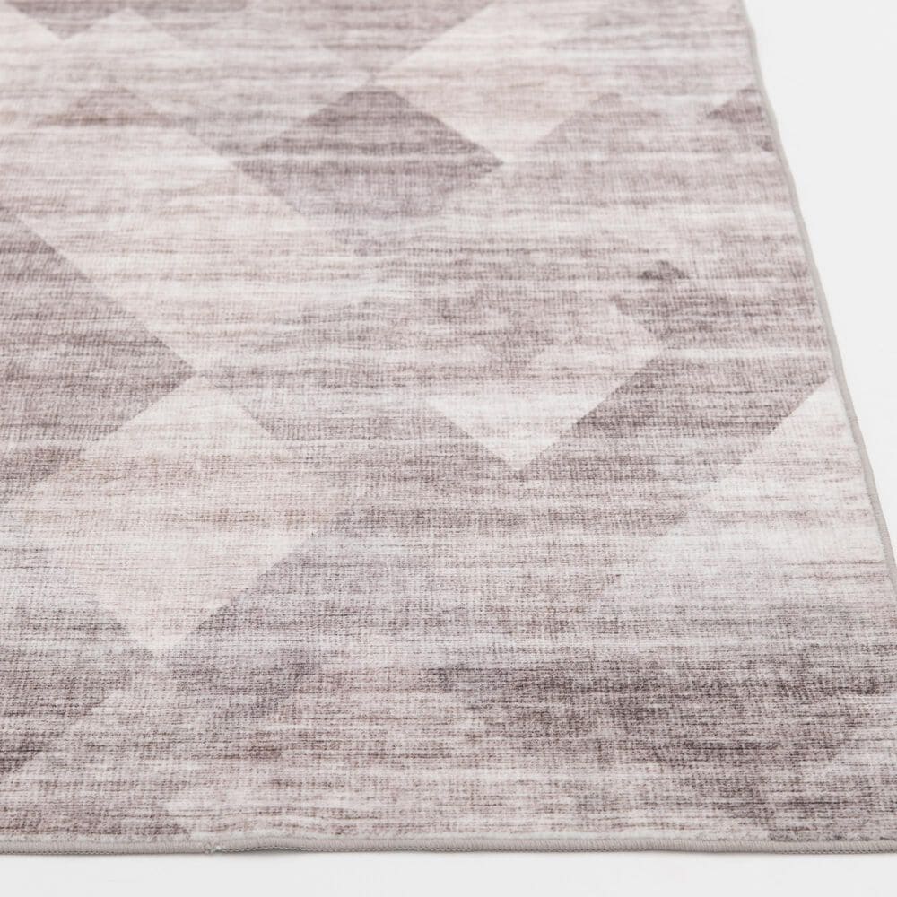 Central Oriental Rugease Nella Gray and Ivory 5' x 7' Area Rug, , large