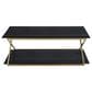 Blue River Westlake Coffee Table in Brushed Gold, , large