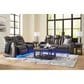 Ashley Fyne-Dyme Power Reclining Sofa in Shadow, , large