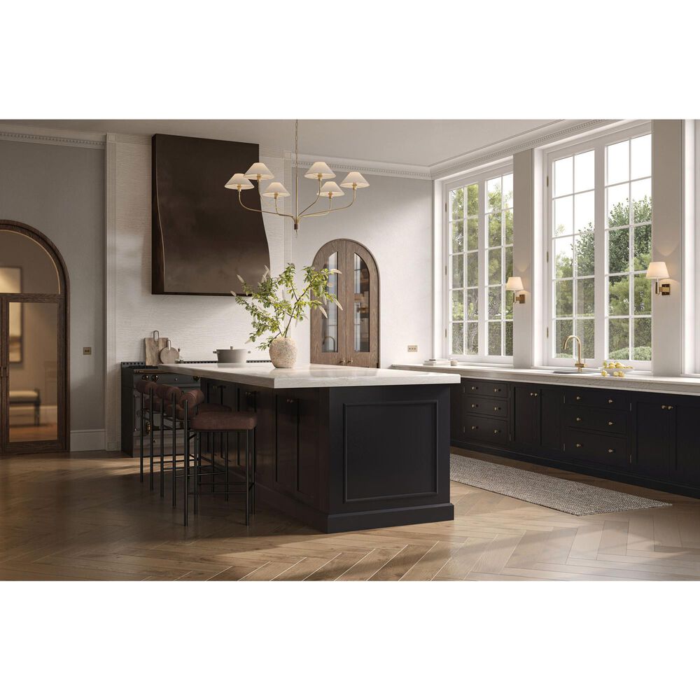 Cambria Luxury Delgatie 3cm Quartz Countertop in White and Beige, , large