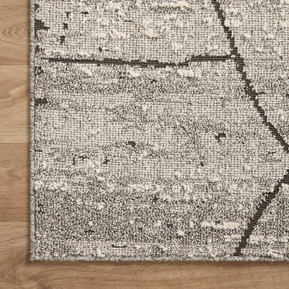 Loloi II Fabian 4&#39; x 6&#39; Grey and Charcoal Area Rug, , large