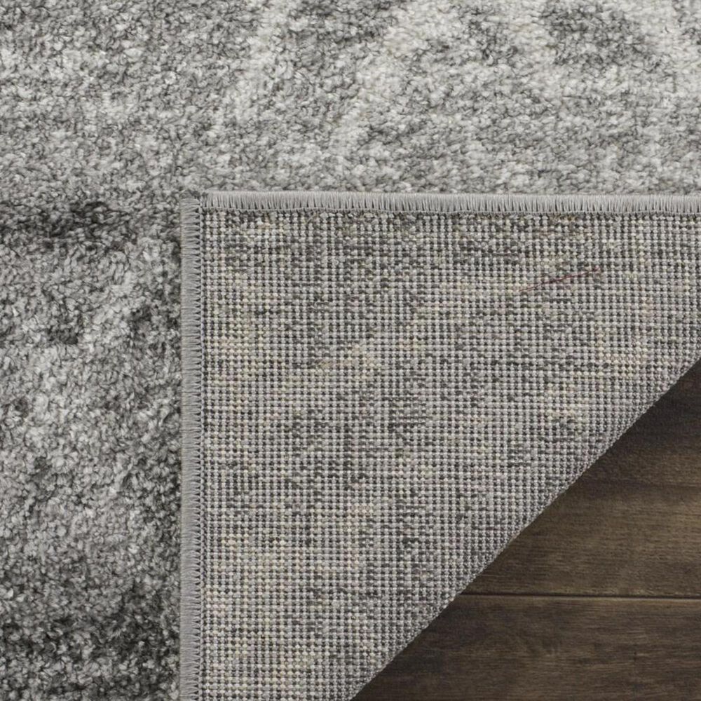 Safavieh Adirondack ADR124B 4&#39; x 6&#39; Silver and Ivory Area Rug, , large