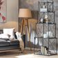 Creative Coop Mariner Floor Lamp in Brown, , large