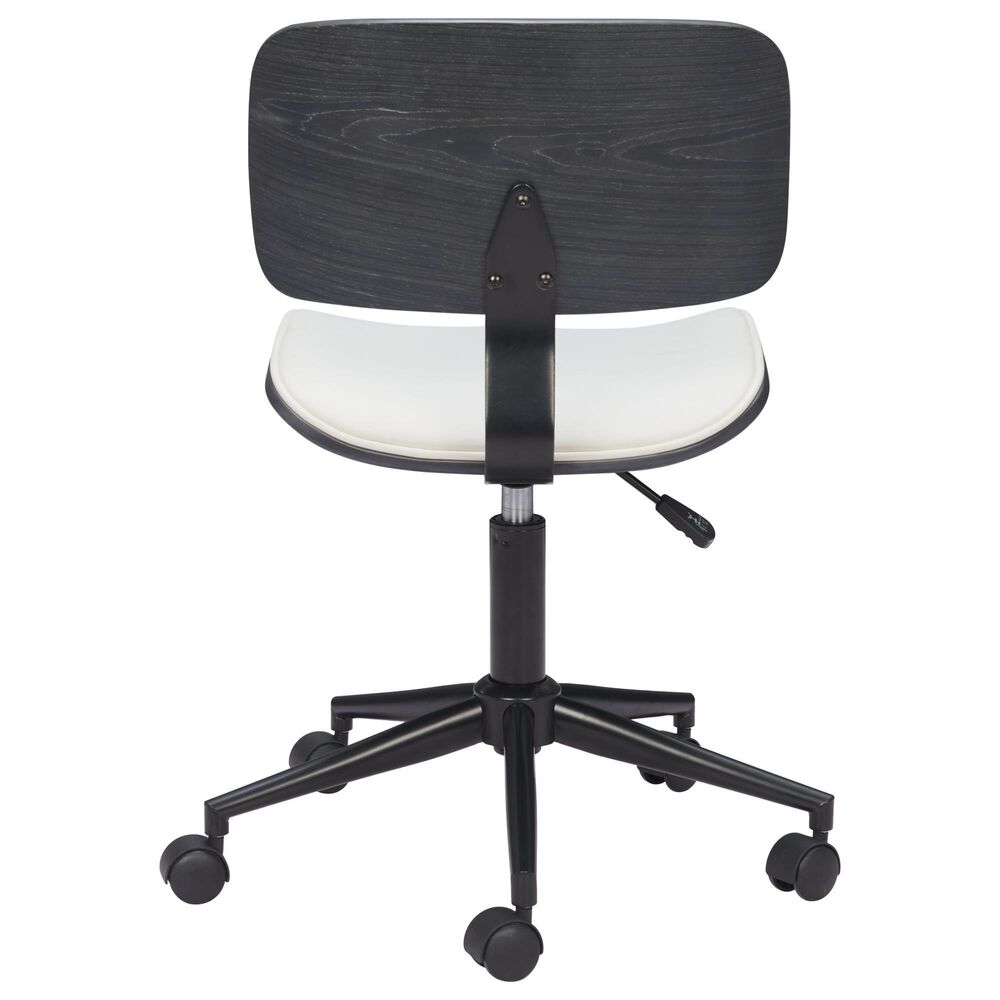 Zuo Modern Duravel Office Chair in Black, , large