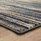 Karastan Cleo R1075 5" 3" X 8" Grey Dark Blue Area Rug, , large
