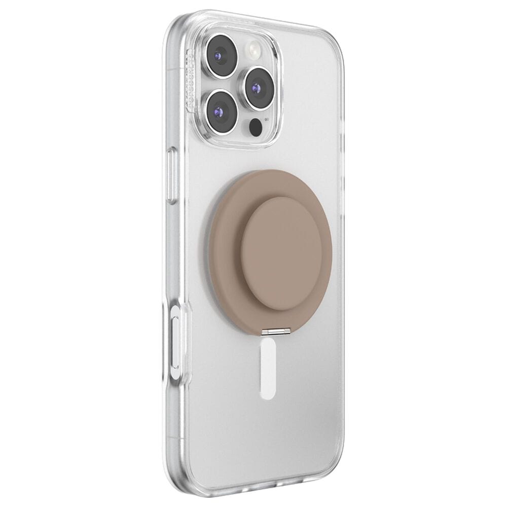 PopSockets MagSafe Circle Kick-Out Grip and Stand in Latte, , large