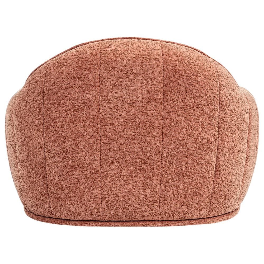 Jennifer Taylor Home Louie 30.5" Modern Dog Sofa Bed with Bone Pillow in Spice Orange, , large