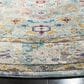 Safavieh Aria 6"6" Round Beige and Blue Area Rug, , large