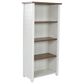 Homestyles Portsmouth Bookcase in White, , large