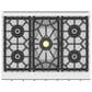 Hestan 36" 5-Burner Dual Fuel Range in Stainless Steel, , large