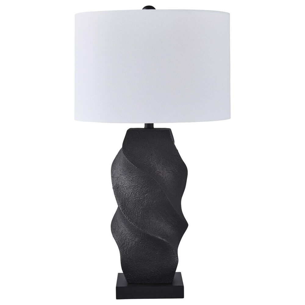 Ashley Amillion Poly Table Lamp in Sanded Black, , large