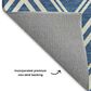 Dalyn Rug Company The Reserve TR17 Blue 2"6" x 3"10" Indoor/Outdoor Area Rug, , large