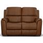 Flexsteel Henry 3-Piece Power Reclining Living Room Set in Caramel, , large