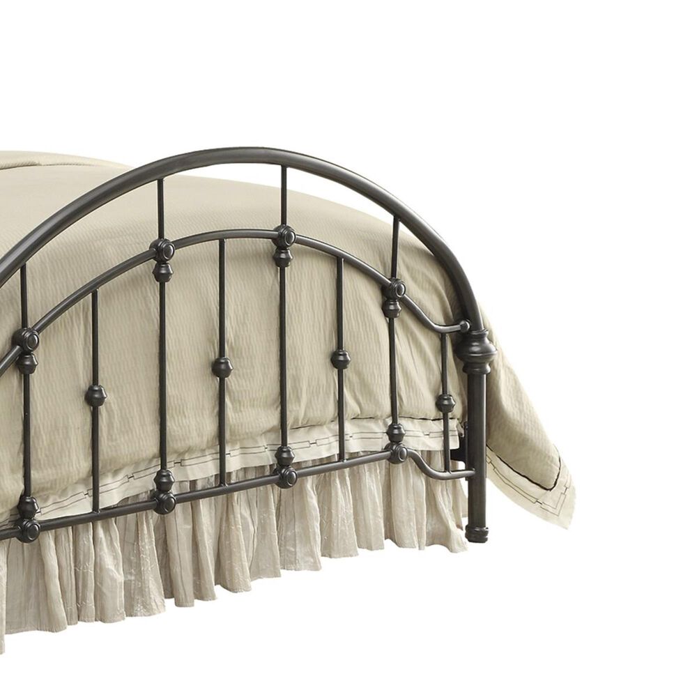 Pacific Landing Maywood Queen Metal Bed in Black, , large