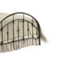 Pacific Landing Maywood Queen Metal Bed in Black, , large