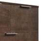Delta Children Forever 4-Drawer Dresser with Changing Top in Teak Brown, , large