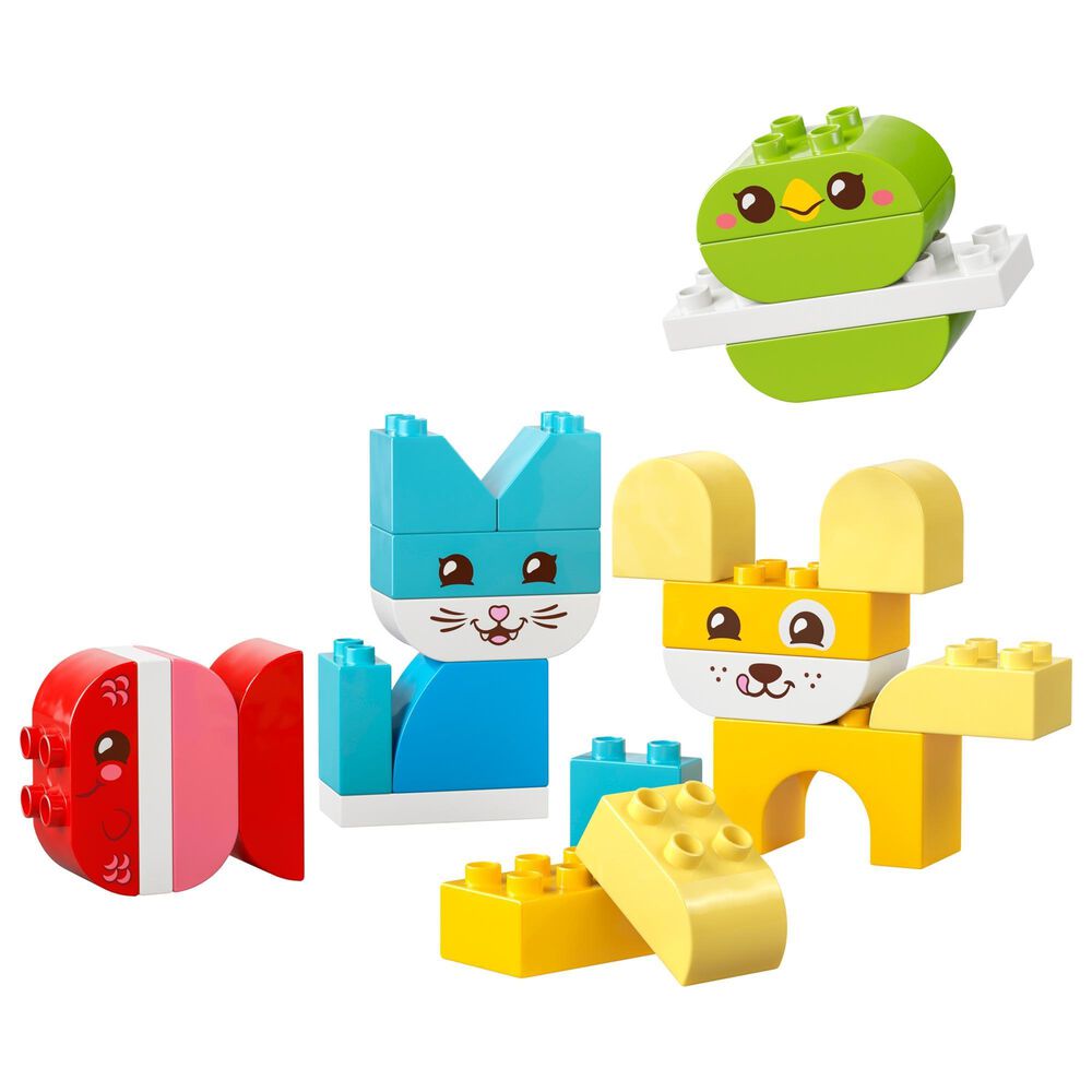 LEGO Duplo My First 3-In-1 Creative Cute Pets Building Set, , large