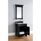 James Martin Vanities Brookfield 26" Mirror in Antique Black, , large