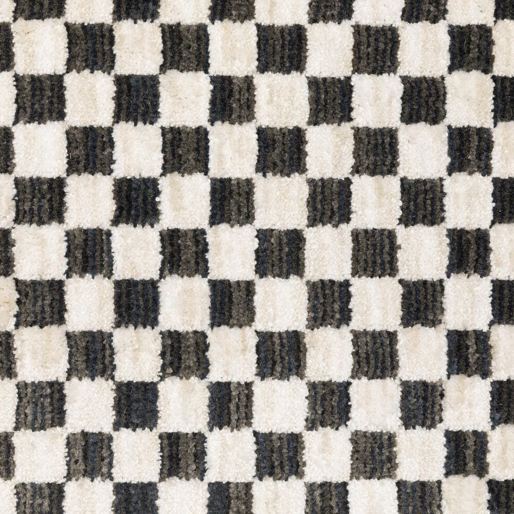 ROW by Oriental Weavers Hunter Black and Ivory 9'10" x 12'10" Area Rug, , large