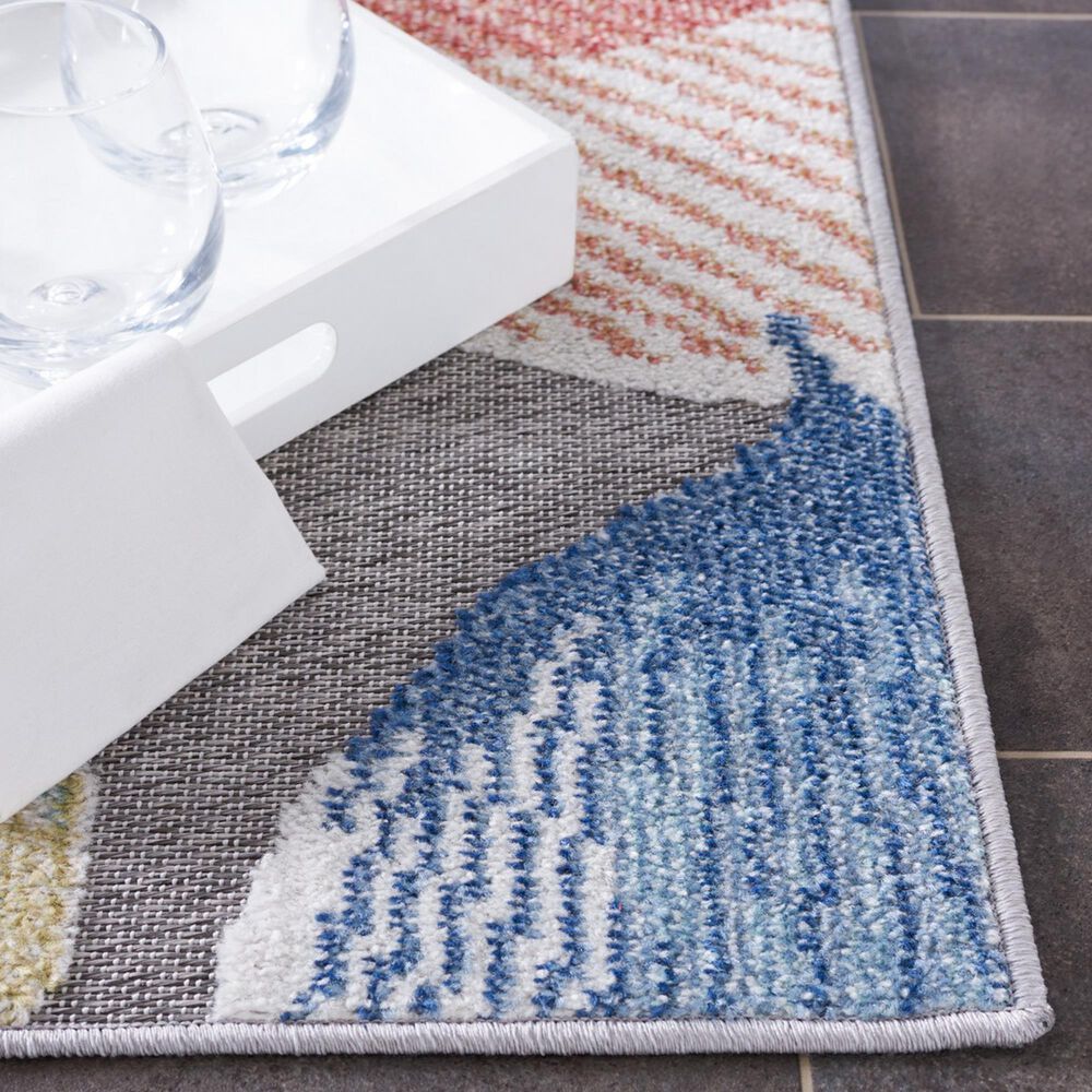 Safavieh Sarasota 2&#39;3&quot; x 9&#39; Beige and Grey Indoor/Outdoor Runner, , large