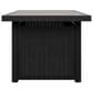 Ashley Beachcroft Rectangular Fire Pit Table in Black and Light Gray, , large