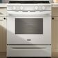 Whirlpool 30" Gas Range in White, , large