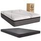 Harvest Sleep Rose Plush Hybrid Full Mattress with Low Profile Box Spring, , large