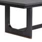 Flexsteel Waterfall Rectangular Dining Table in Ebony - Table Only, , large