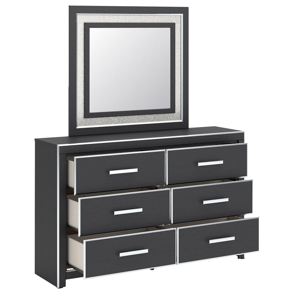 Ashley Zuraleus 3-Piece Queen Storage Bedroom Set in Matte Black, , large
