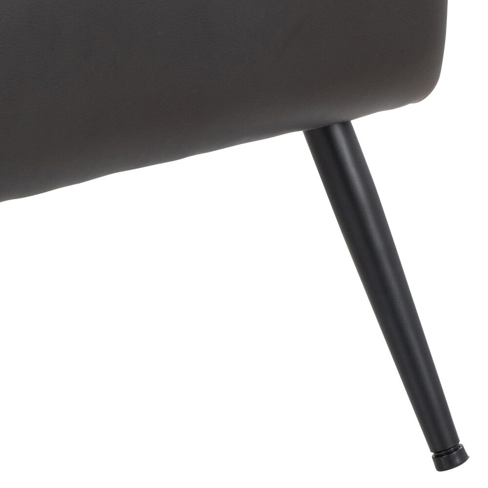 Lumisource Petal Accent Chair in Espresso, , large