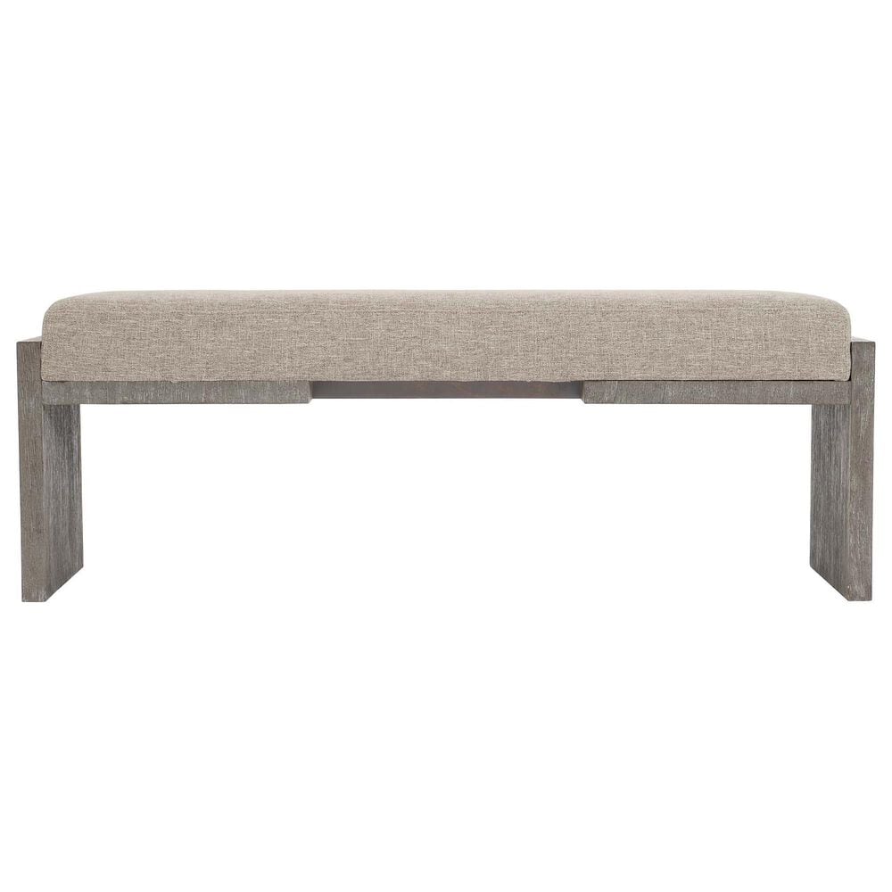 Bernhardt Foundations Bench in Dark Shale, , large