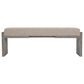 Bernhardt Foundations Bench in Dark Shale, , large