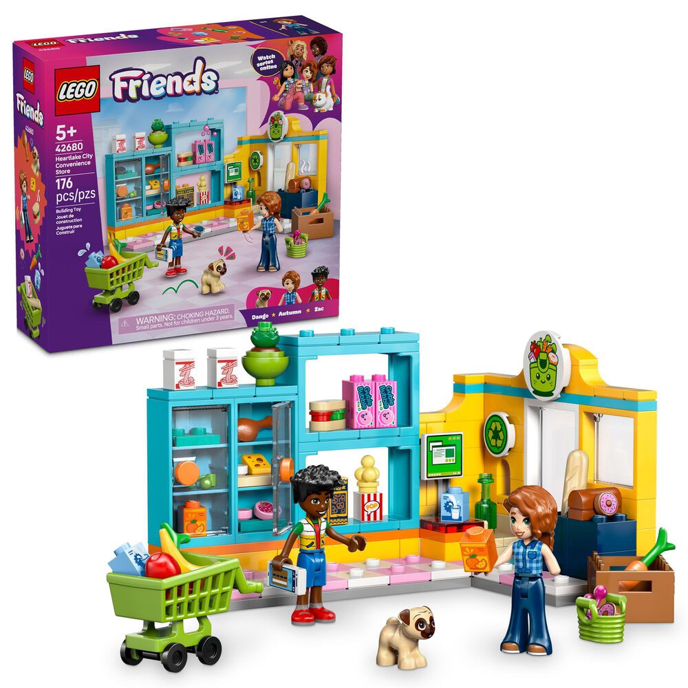 LEGO Friends Heartlake City Convenience Store Building Set, , large