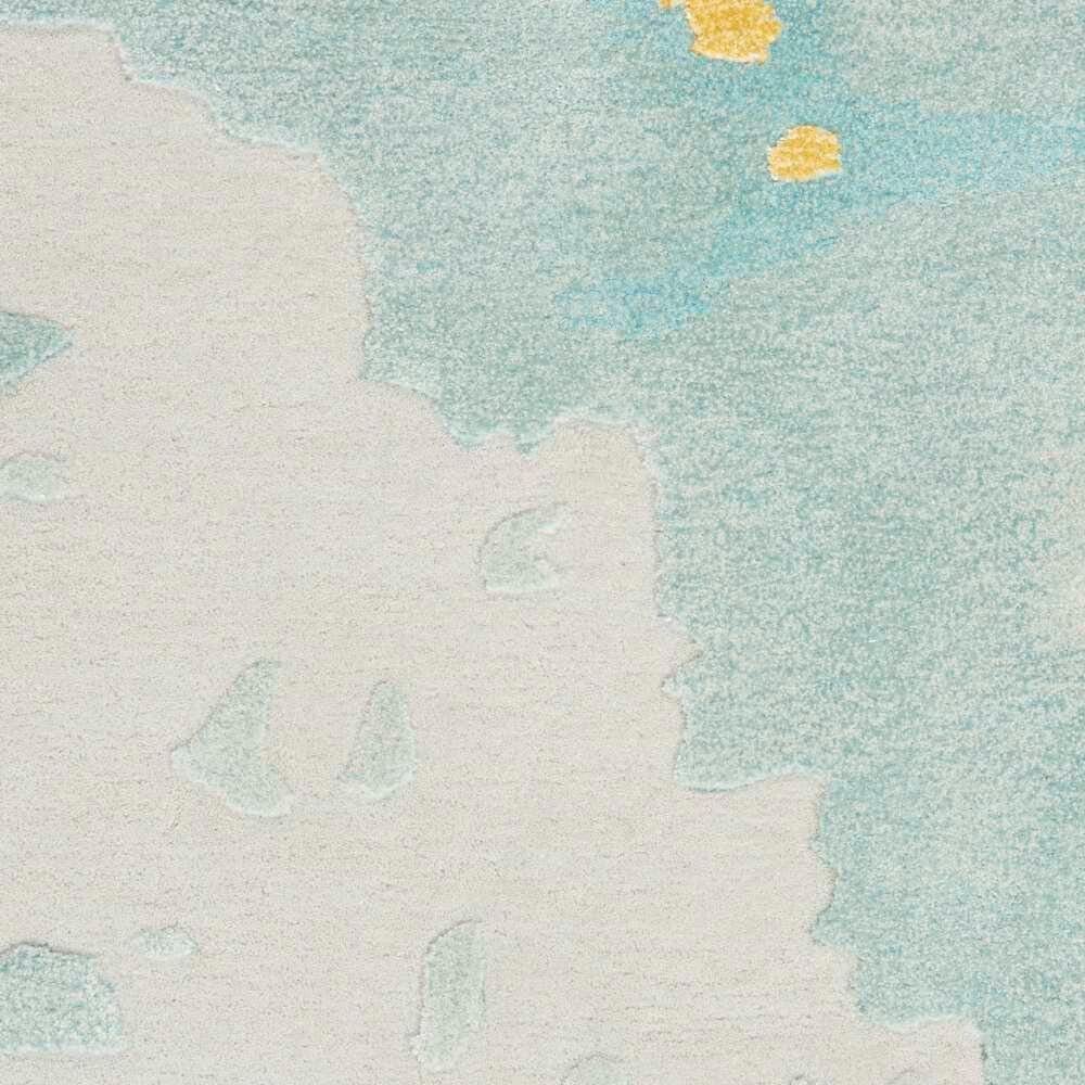 Nourison Prismatic 2&#39; x 3&#39; Seafoam Gold Area Rug, , large