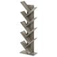 HOMLUX 9-Tier Shelf Tree Bookcase in French Oak, , large