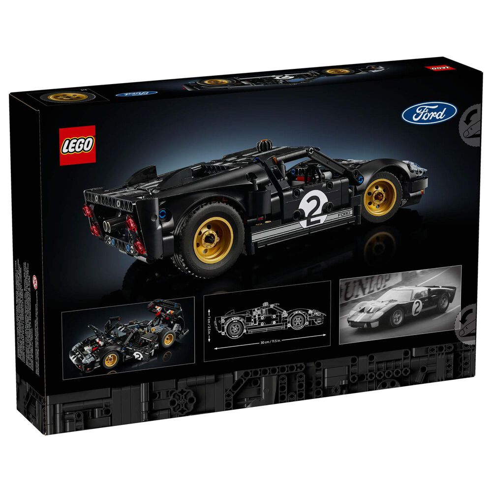 LEGO Technic 1966 Ford GT40 MKII Race Car Building Set, , large