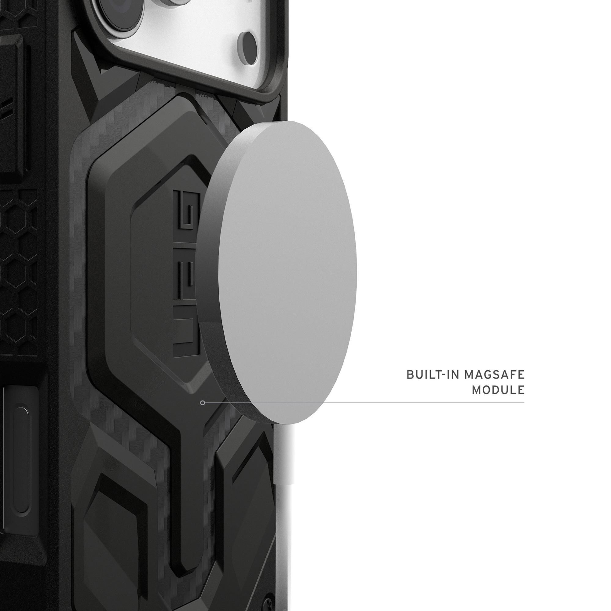 UAG Monarch Pro Case For Apple 2025 Iphone 6.9 Pro Max - Carbon Fiber