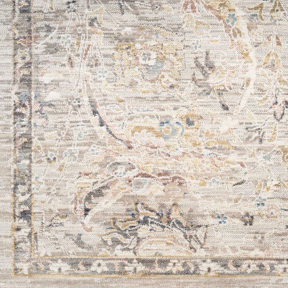 Nourison Antique Fusion Light Grey 2'2" x 10' Runner, , large