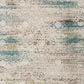 Safavieh Aria 4" x 6" Blue and Creme Area Rug, , large