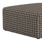Hartsfield Livingston 40" Square Cocktail Ottoman in Slate, , large