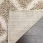 Safavieh Dallas Shag SGD258D-4 4" x 6" Beige/Ivory Area Rug, , large