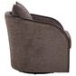 LumiSource Gemma Swivel Accent Chair in Mocha, , large